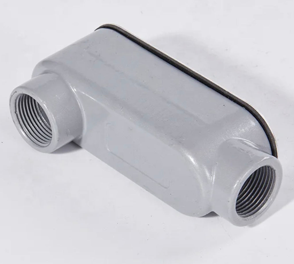 1/2 in. LB Rigid Threaded Aluminum Conduit Body