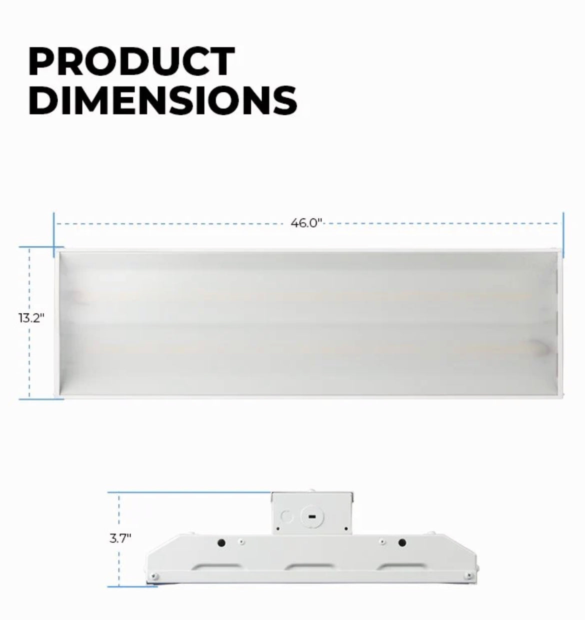 300W Led Linear High Bay 40.500L 5000K