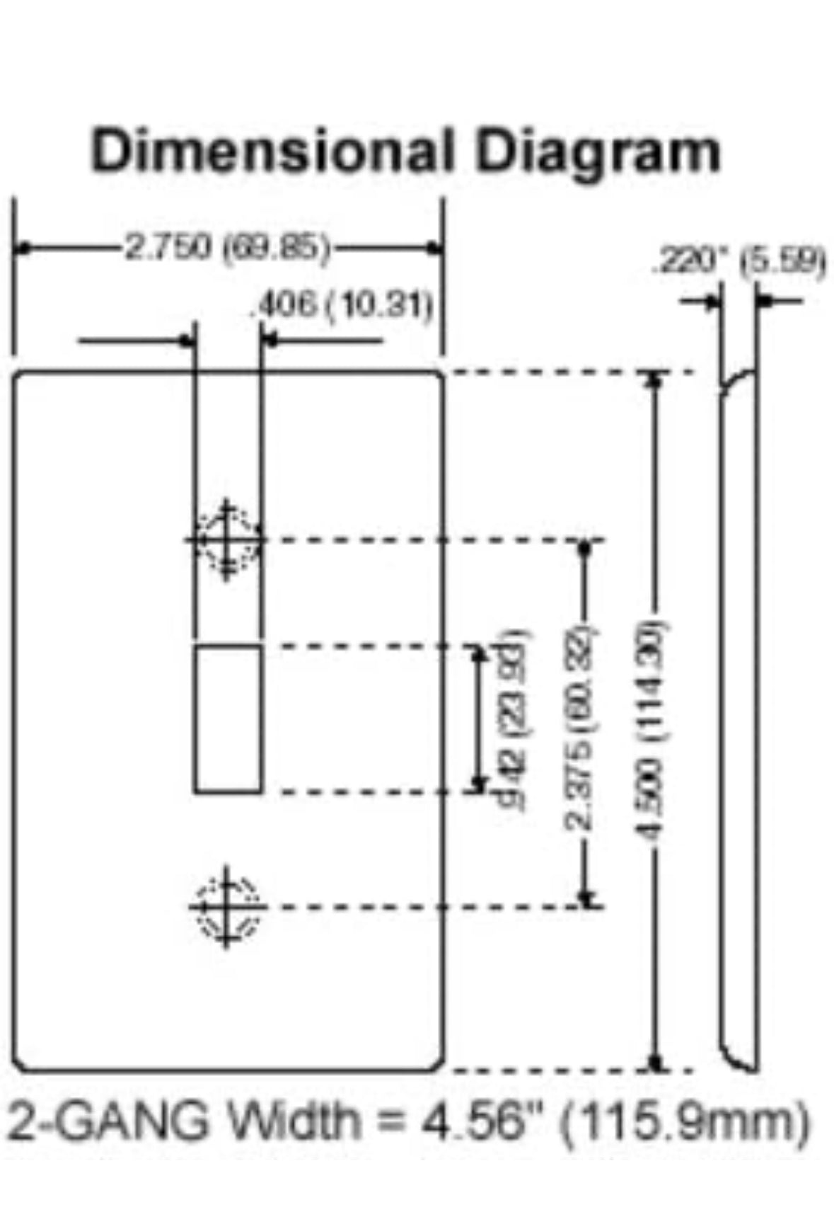 (10 Pack) Leviton 80714-W 1-Gang No Device Blank Wallplate, Standard Size, Thermoplastic Nylon, Box Mount, White