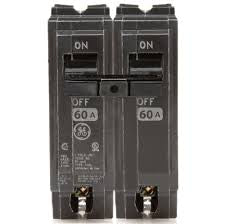 General Electric THQL2160 2 Pole 60 Amp Circuit Breaker.