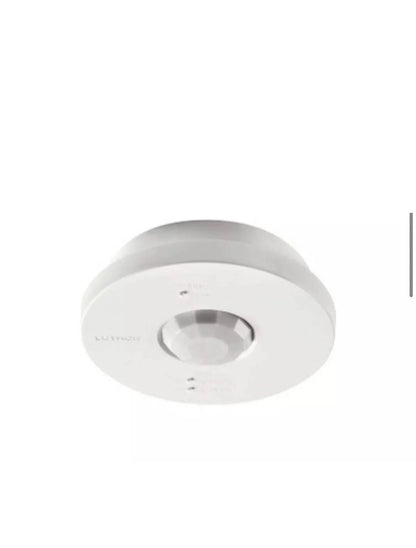 Lutron LRF2-OCR2B-P-WH Radio Powr Savr Wireless Ceiling-Mounted Occupancy Sensor, White