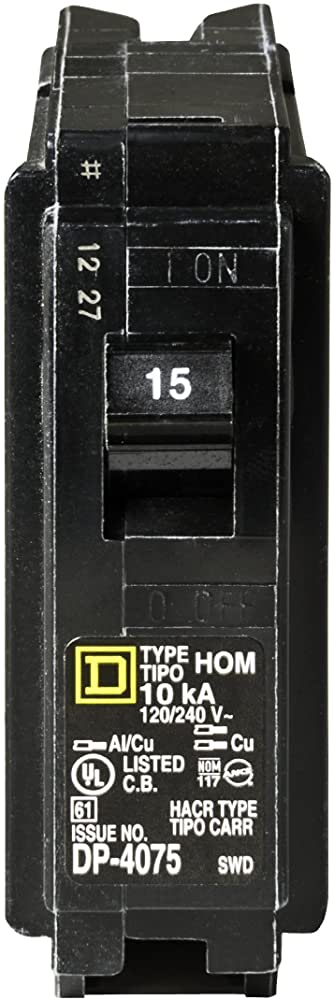 HOM115CP Homeline 15-Amp Single-Pole Circuit Breaker