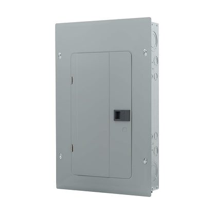 Eaton BRP20B100 Load Center, Indoor, Combination Cover, 20 Space/20 Pole, 100-Amp Main Breaker - Quantity 1