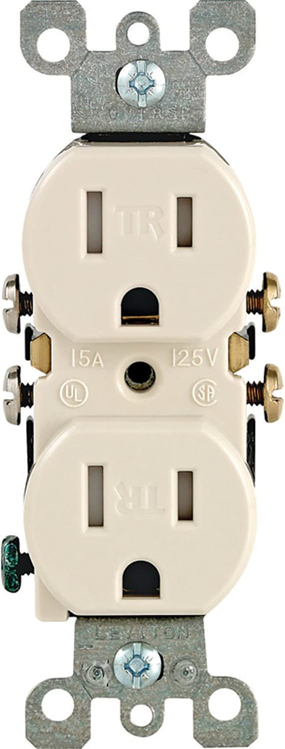 Leviton, 10 Pack, Light Almond