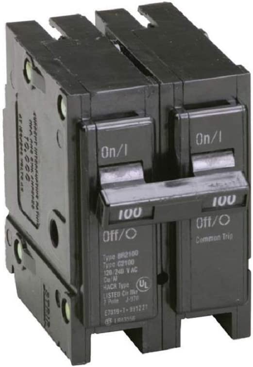 Eaton 100 Amp Double-Pole Type-BR Circuit Breaker