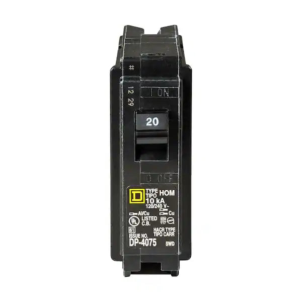 HOM120CP Homeline 20-Amp Single-Pole Circuit Breaker