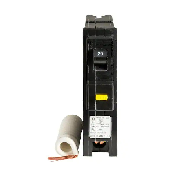 Homeline 20 Amp Single-Pole GFCI Circuit Breaker