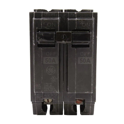 General Electric THQL2150 Thick Series 2-Pole 50-AMP Circuit Breaker, 50 amp